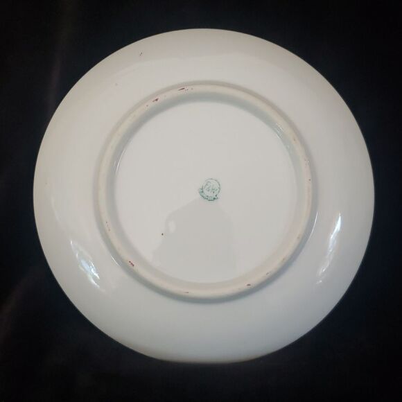 Vintage Porcelain Plate F&W Germany Iridescent 6 1/8" - Picture 3 of 5